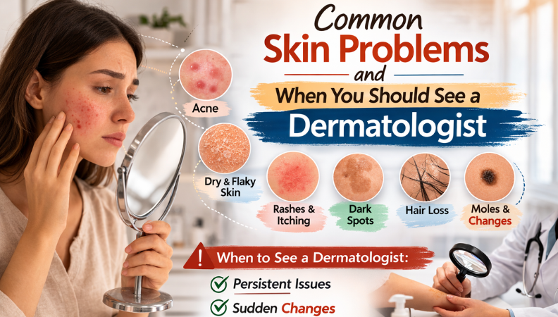 Common Skin Problems and When You Should See a Dermatologist